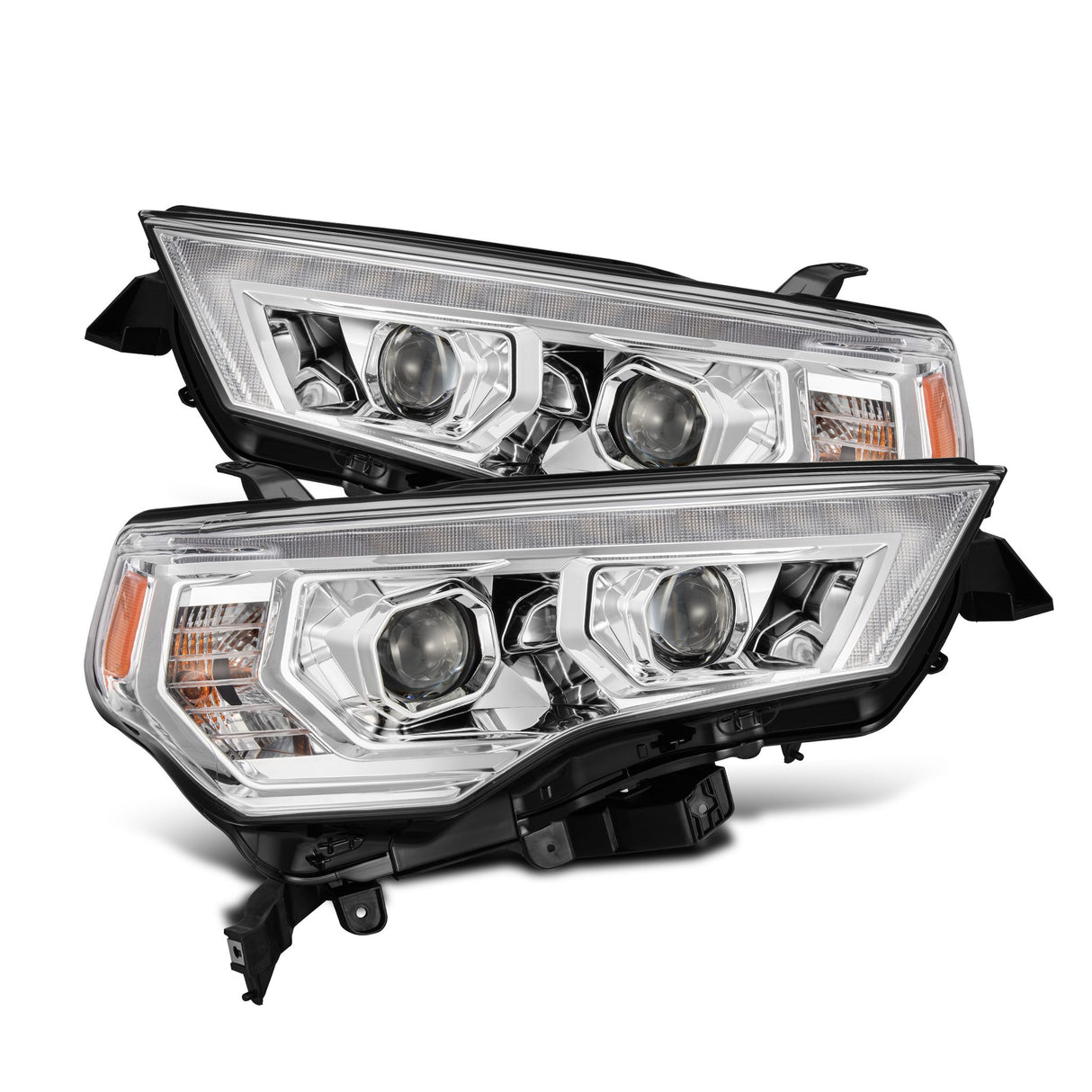 14-23 Toyota 4Runner MK II LUXX-Series LED Projector Headlights Chrome