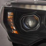 14-23 Toyota 4Runner MK II LUXX-Series LED Projector Headlights Alpha-Black