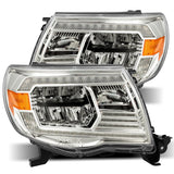 05-11 Toyota Tacoma LUXX-Series LED Crystal Headlights Chrome