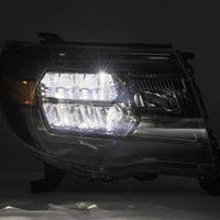 05-11 Toyota Tacoma LUXX-Series LED Crystal Headlights Alpha-Black - Backordered