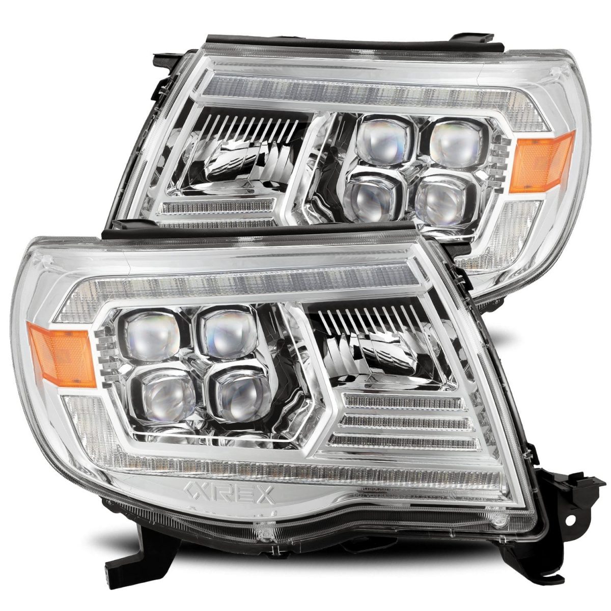 05-11 Toyota Tacoma NOVA-Series LED Projector Headlights Chrome