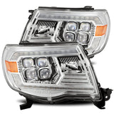 05-11 Toyota Tacoma NOVA-Series LED Projector Headlights Chrome