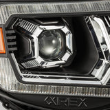 05-11 Toyota Tacoma PRO-Series Halogen Projector Headlights Black