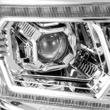 05-11 Toyota Tacoma LUXX-Series LED Projector Headlights Chrome