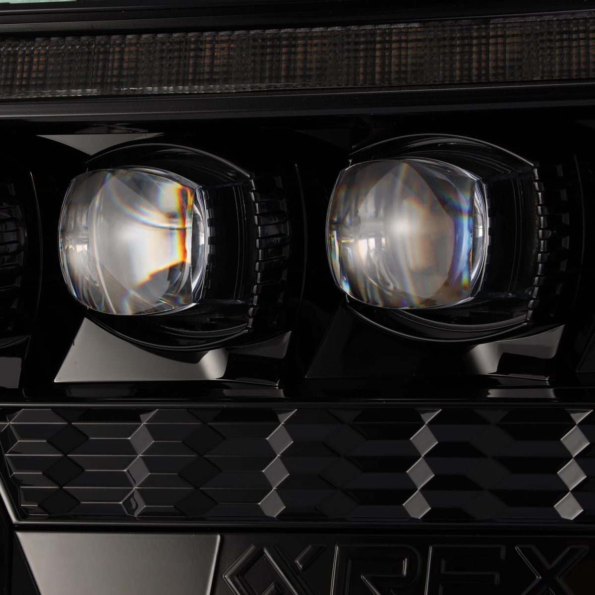 12-15 Toyota Tacoma NOVA-Series LED Projector Headlights Alpha-Black