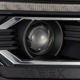 12-15 Toyota Tacoma LUXX-Series LED Projector Headlights Black