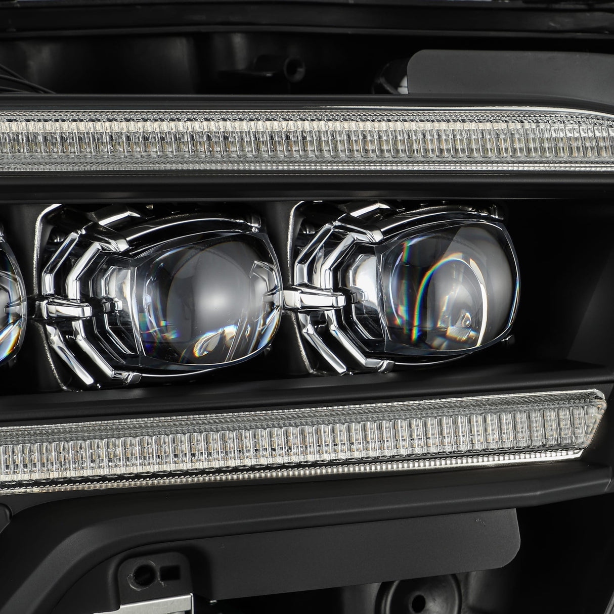 16-23 Toyota Tacoma NOVA-Series LED Projector Headlights Black