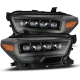 16-23 Toyota Tacoma NOVA-Series LED Projector Headlights Alpha-Black