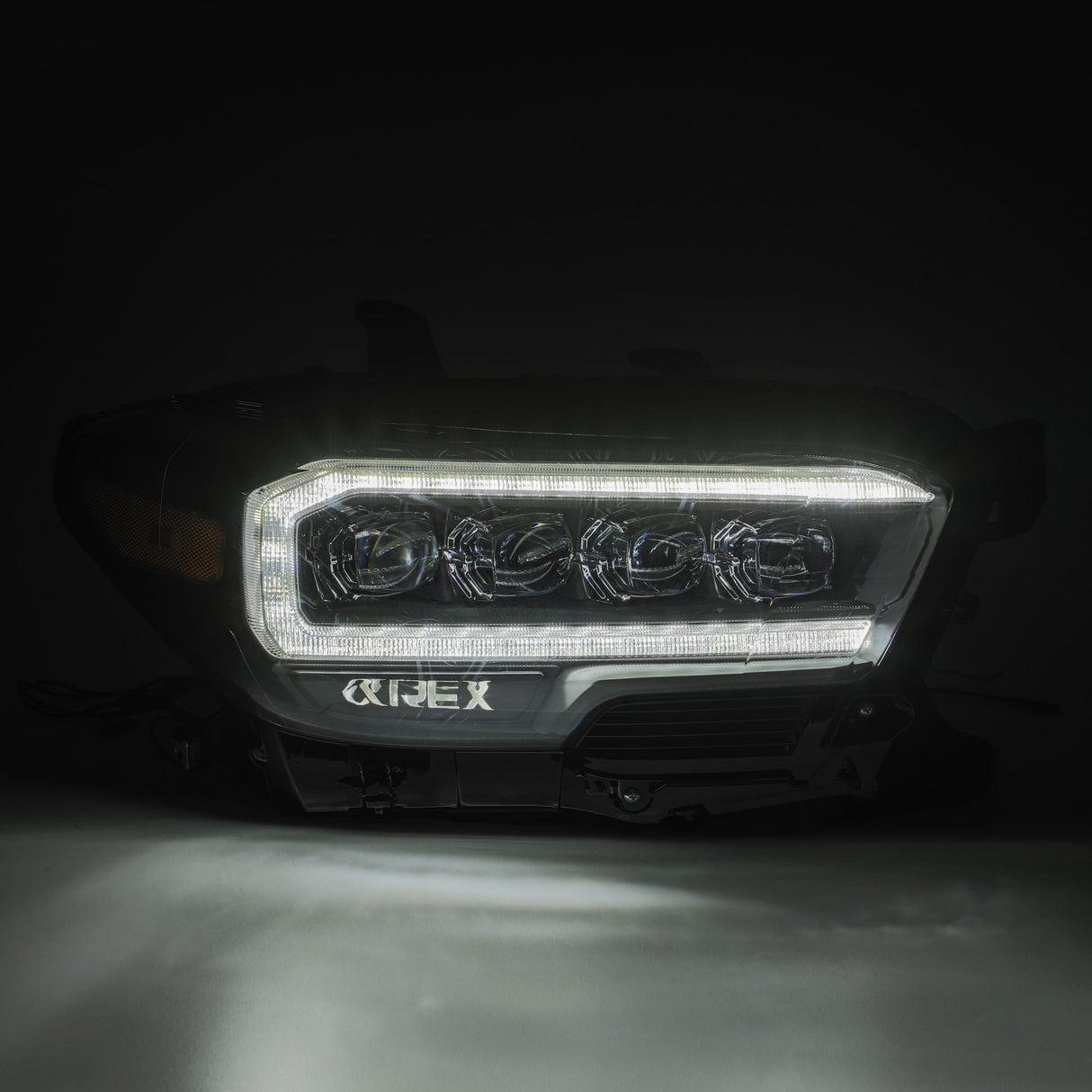 16-23 Toyota Tacoma NOVA-Series LED Projector Headlights Black