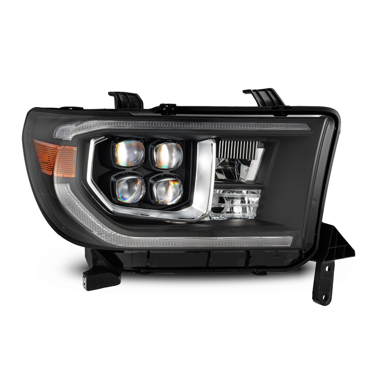 07-13 Toyota Tundra/08-17 Toyota Sequoia MK II NOVA-Series LED Projector Headlights Black (With Level Adjuster)