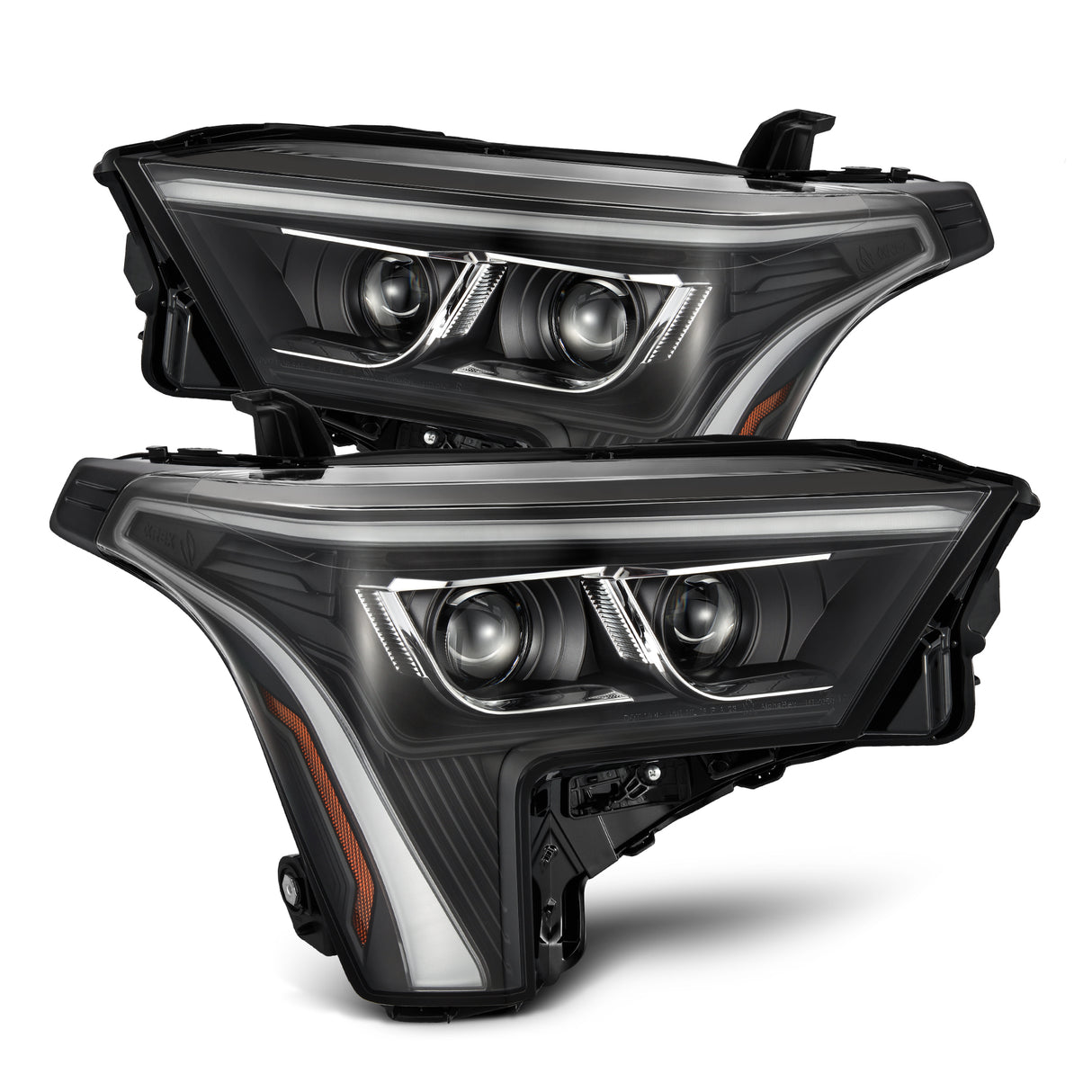 22-24 Toyota Tundra/Sequoia LUXX-Series LED Projector Headlights Black