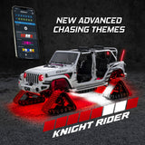 XKALPHA RGBW LED TRUCK ROCK LIGHT KIT WITH COLOR CHASING / APP CONTROLLED