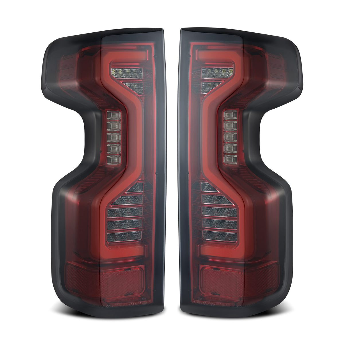 19-25 Chevrolet Silverado 1500 / 20-25 Silverado 2500HD/3500HD PRO-Series LED Tail Lights Red Smoke