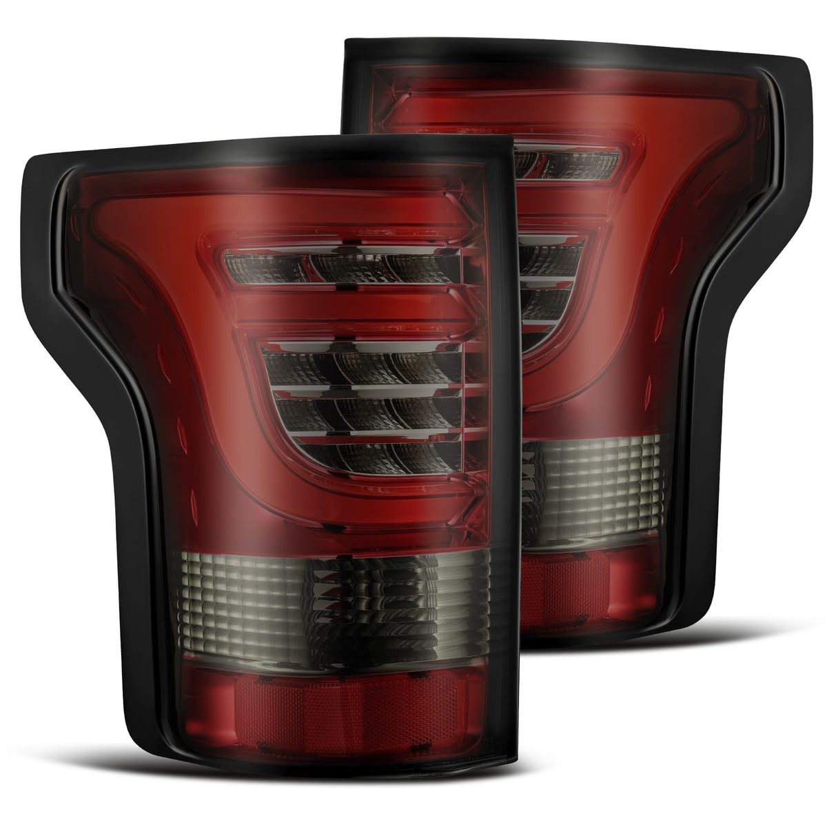 15-20 Ford F150 PRO-Series LED Tail Lights Red Smoke - Backordered