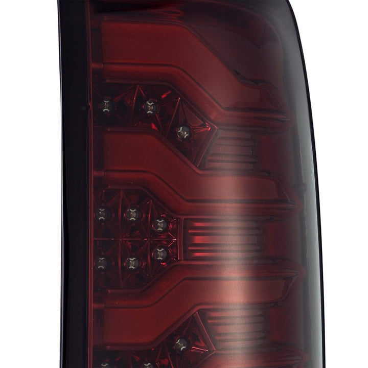 14-18 GMC Sierra 1500/2500HD/3500HD PRO-Series LED Tail Lights Red Smoke (On Backorder)