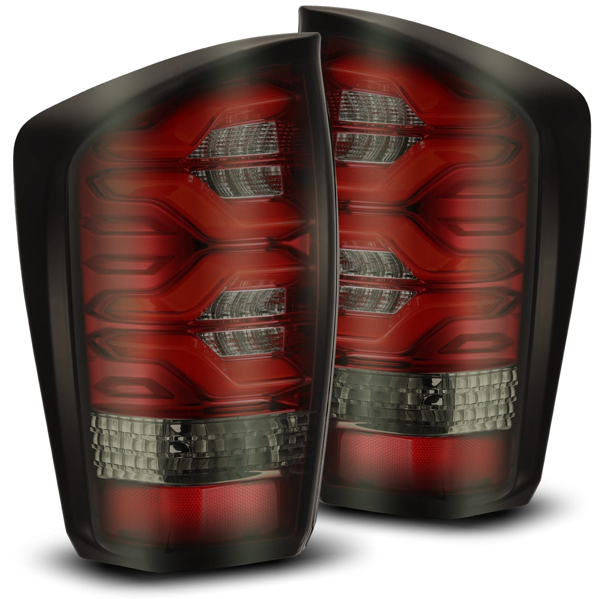 16-23 Toyota Tacoma PRO-Series LED Tail Lights Red Smoke - Backordered