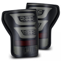 07-13 Toyota Tundra PRO-Series LED Tail Lights Jet Black - Backordered