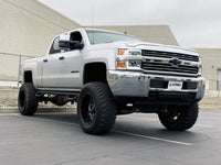 15-19 Chevrolet Silverado 2500HD/3500HD PRO-Series Halogen Projector Headlights Jet Black - Backordered