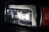 15-19 Chevrolet Silverado 2500HD/3500HD MK II NOVA-Series LED Projector Headlights Chrome