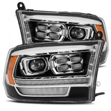 09-18 Ram Truck PRO-Series (5th Gen 2500 Style) Projector Headlights Black