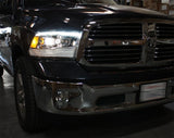 09-18 Ram Truck MK II PRO-Series Halogen Projector Headlights Chrome