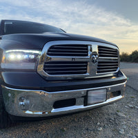 09-18 Ram Truck NOVA-Series LED Projector Headlights Jet Black - Backordered