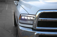 09-18 Ram Truck NOVA-Series LED Projector Headlights Jet Black - Backordered