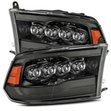 09-18 Ram Truck NOVA-Series LED Projector Headlights Alpha-Black