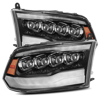 09-18 Ram Truck NOVA-Series LED Projector Headlights Jet Black - Backordered