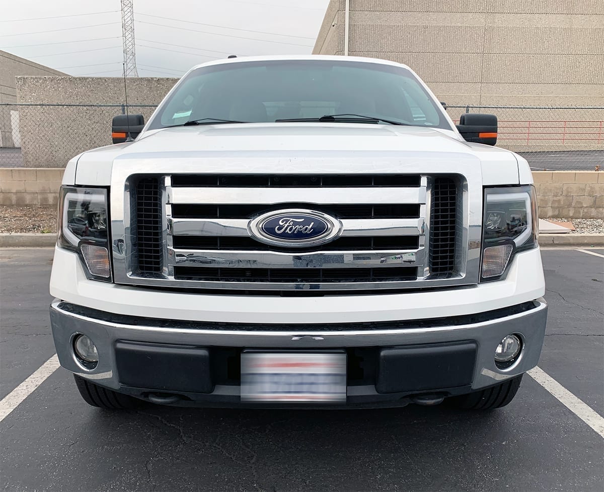 09-14 Ford F150 LUXX-Series LED Projector Headlights Black