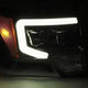 09-14 Ford F150 LUXX-Series LED Projector Headlights Jet Black