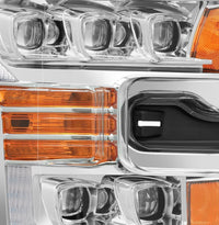 15-17 Ford F150 / 17-20 F150 Raptor NOVA-Series LED Projector Headlights Chrome