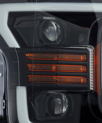 18-20 Ford F150 LUXX-Series LED Projector Headlights Jet Black