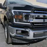 18-20 Ford F150 LUXX-Series LED Projector Headlights Jet Black (ETA Early June)