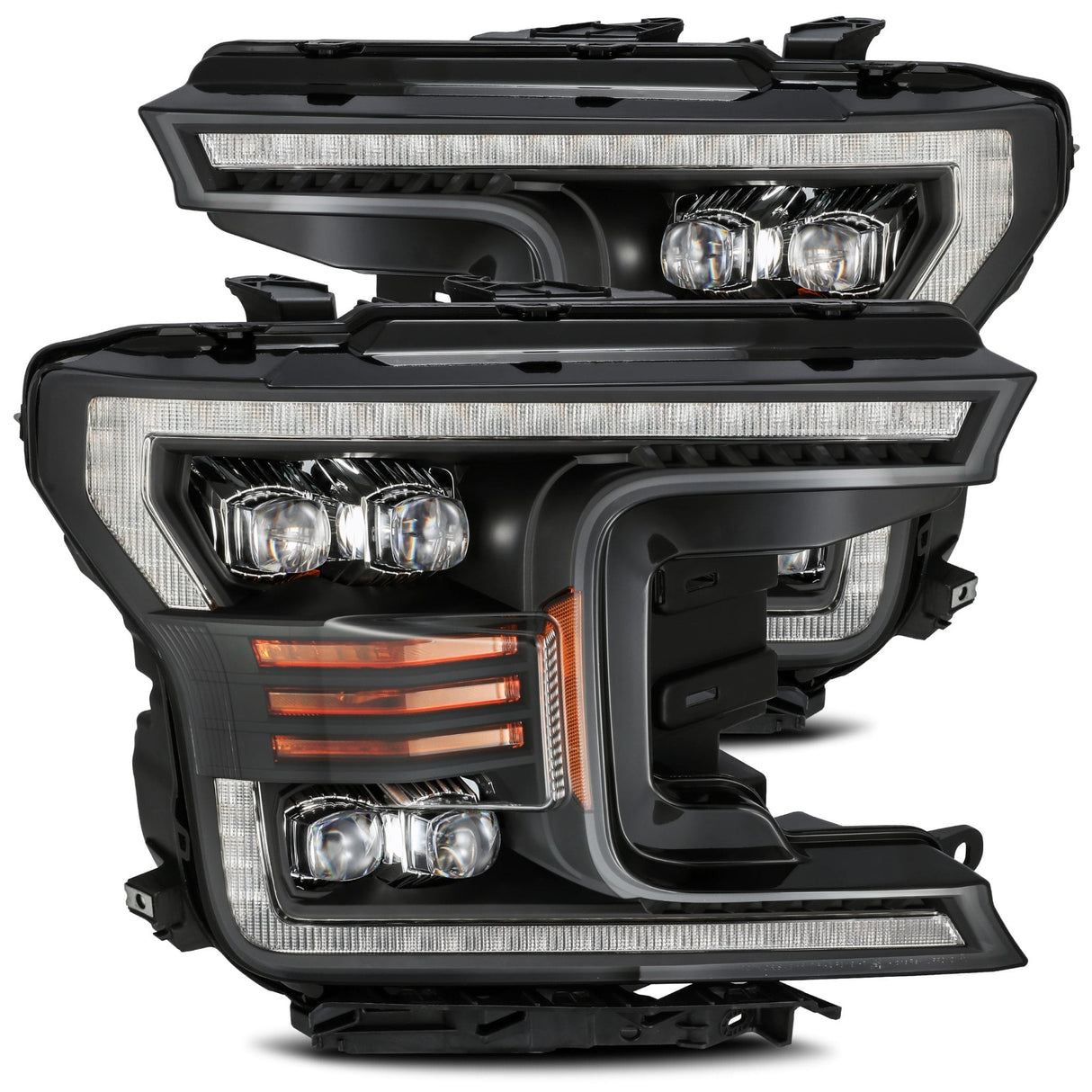 18-20 Ford F150 NOVA-Series LED Projector Headlights Black (ETA early June)