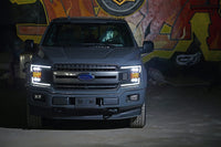 18-20 Ford F150 NOVA-Series LED Projector Headlights Black