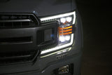 18-20 Ford F150 NOVA-Series LED Projector Headlights Chrome