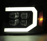 07-13 GMC Sierra NOVA-Series LED Projector Headlights Chrome