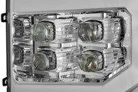 07-13 GMC Sierra NOVA-Series LED Projector Headlights Chrome