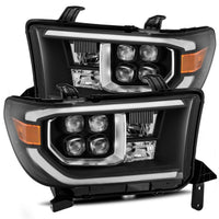 07-13 Toyota Tundra/08-17 Toyota Sequoia NOVA-Series LED Projector Headlights Black (With Level Adjuster) - Backordered