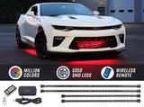 Advanced 3 Million Color LED Car Underbody Lighting Kit