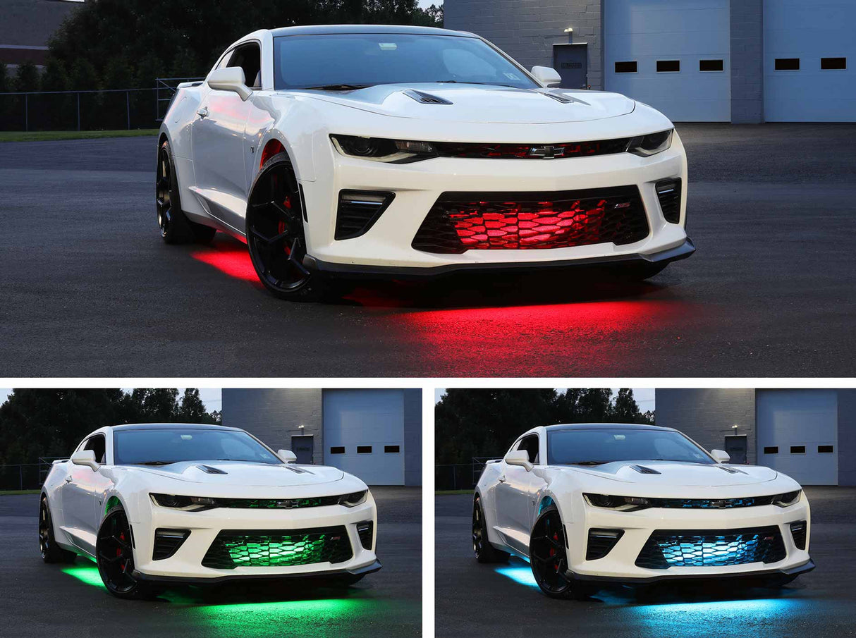 Advanced 3 Million Color LED Car Underbody Lighting Kit