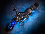 Advanced Ice Blue LED Mini Motorcycle Lighting Kit