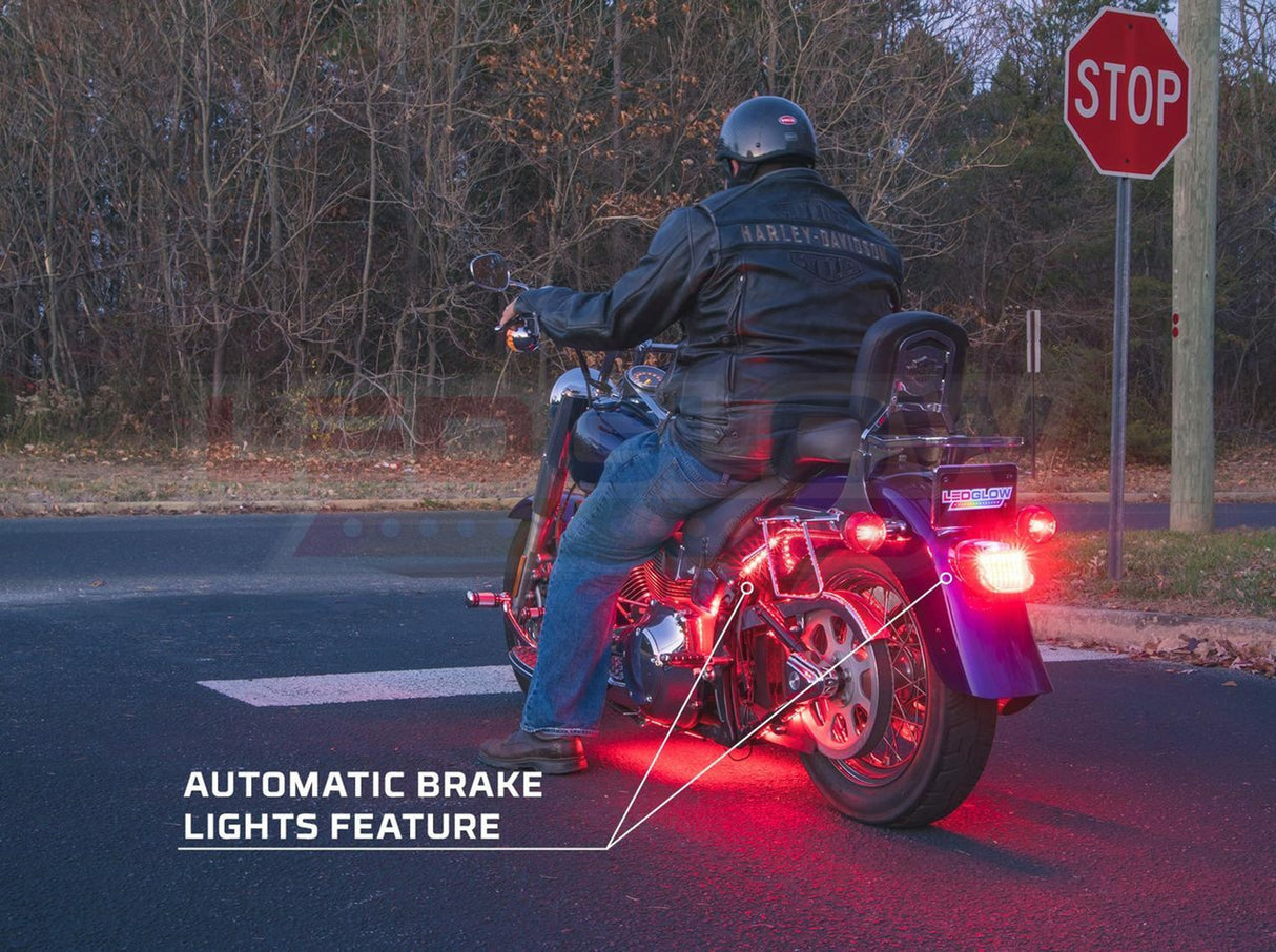 Advanced Million Color LED Mini Motorcycle Lighting Kit