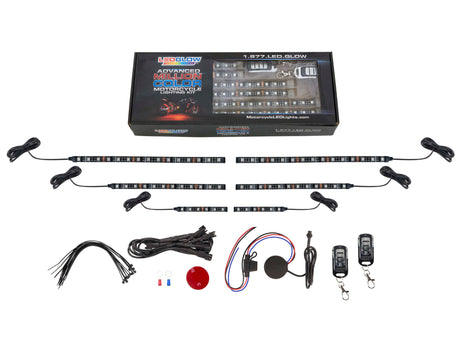 Advanced Million Color LED Motorcycle Lighting Kit
