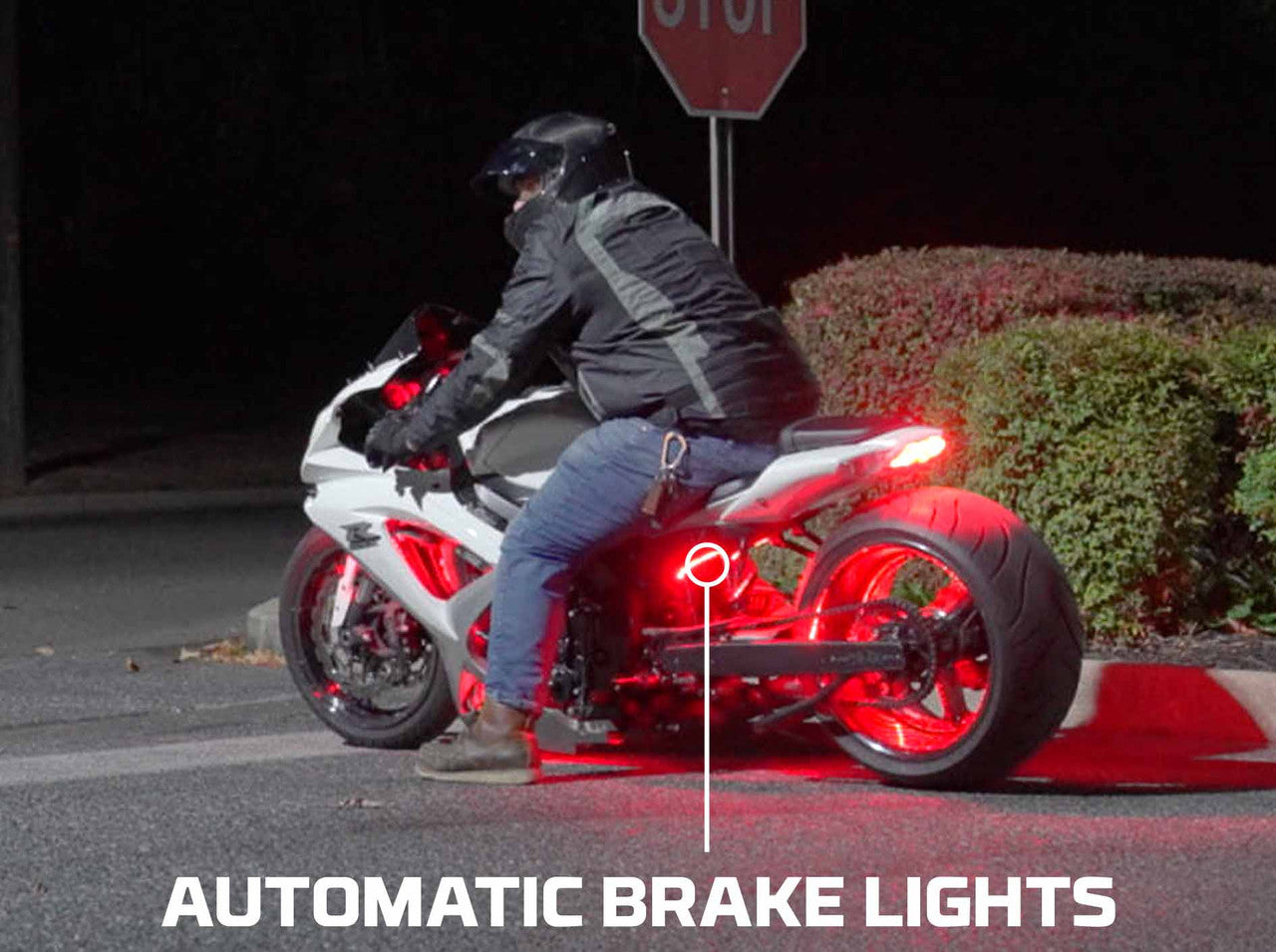 Advanced Million Color LED Motorcycle Lighting Kit for Sport Bikes