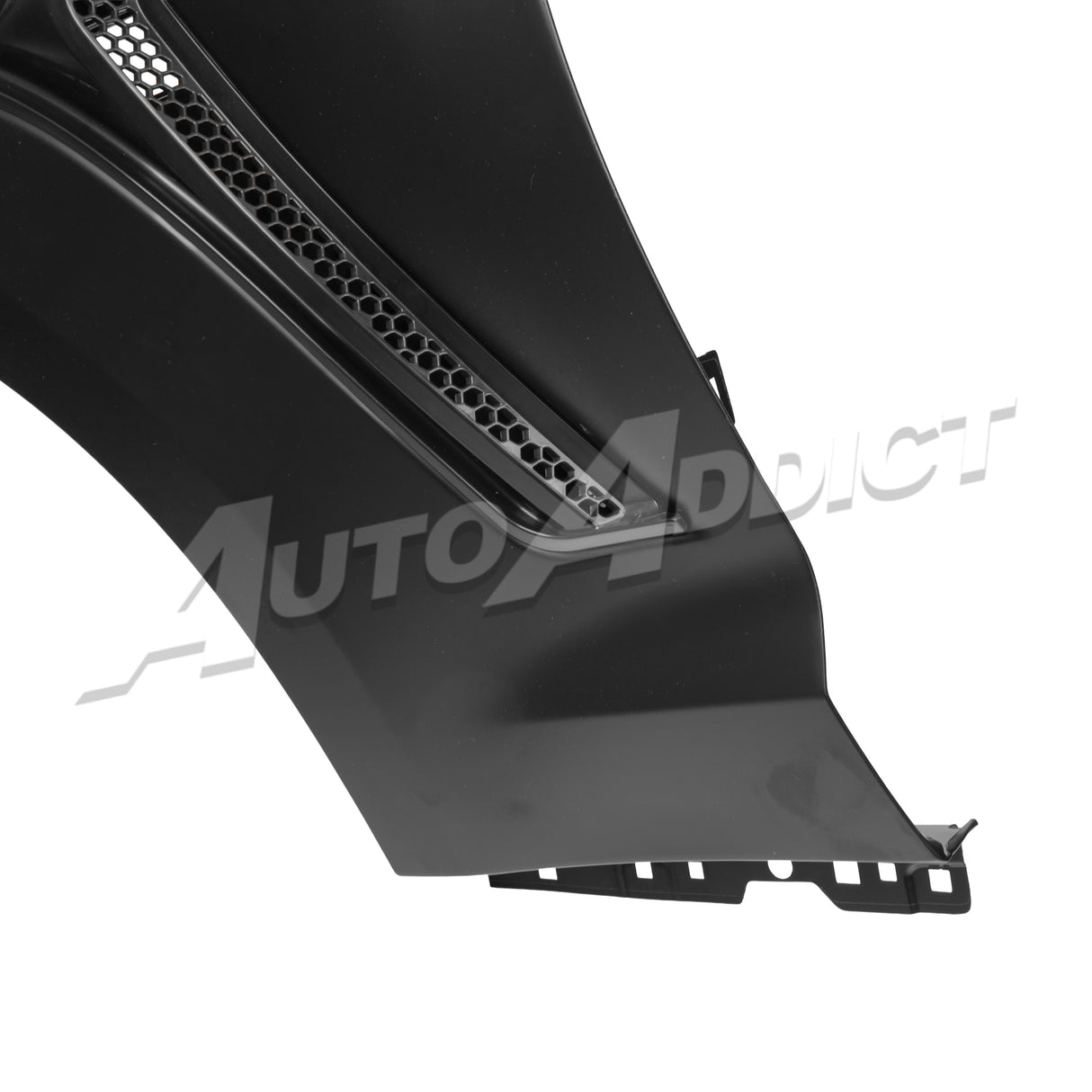 Auto Addict USA 2024-2026 Mustang EcoBoost aluminum fender airflow design
