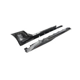 Auto Addict USA Camaro RS carbon fiber ZL1 style side skirt rocker panel detail