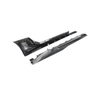 Auto Addict USA Camaro RS carbon fiber ZL1 style side skirt rocker panel detail