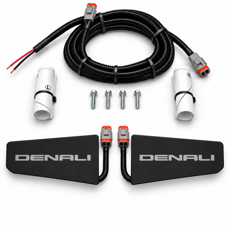 2020+ GM HD Illuminated Rear Bumper CornerStep Inserts